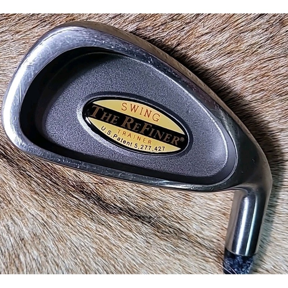 The Refiner Golf Club Swing Trainer 5-Iron. Hinged. Right-Handed. Steel Shaft